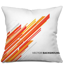 Abstract Background With Lines Pillows 57822095