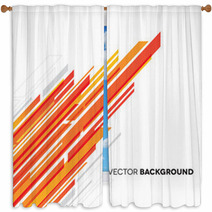 Abstract Background With Lines Window Curtains 57822095
