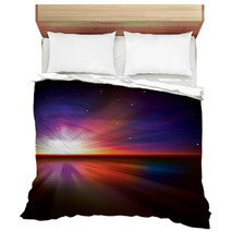Abstract Background With Sun And Stars Bedding 52043397