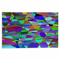 Abstract Background With Triangles. ?1 Raster Rugs 71429159