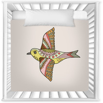 Abstract Bird Flying Nursery Decor 70273506