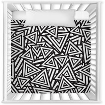 Abstract Black And White Seamless Pattern. Vector Nursery Decor 61261594