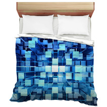 Abstract Blue Background Bedding 15299468