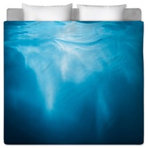 Abstract Blue Background Water With Sunbeams Bedding 59567357