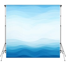 Abstract Blue Wavy Background Backdrops 57881260