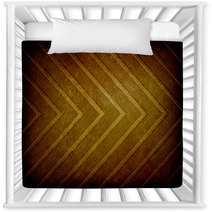 Abstract Brown Gold Background Chevron Stripe Pattern Design Angled Lines With Vintage Texture And Black Vignette Border Nursery Decor 90429348