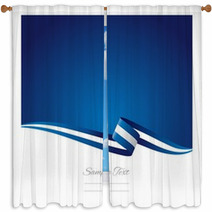 Abstract Color Background Greek Flag Vector Window Curtains 45346382
