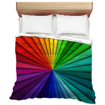Abstract Color Background Spectrum Lines Bedding 54849086