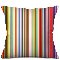 Abstract Color Stripes Background Pillows 63545151