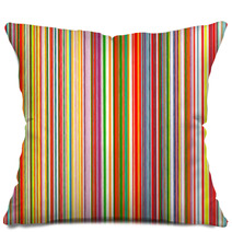 Abstract Color Stripes Background Pillows 63547169