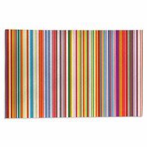 Abstract Color Stripes Background Rugs 63545151