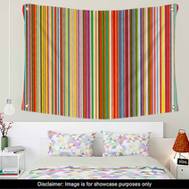 Abstract Color Stripes Background Wall Art 63547169
