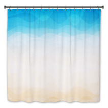 Abstract Colorful Wave Background Bath Decor 62037539