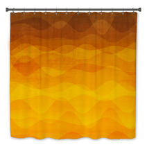 Abstract Colorful Wave Background Bath Decor 62312387