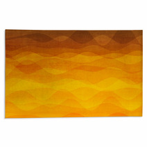 Abstract Colorful Wave Background Rugs 62312387