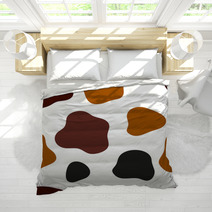 Abstract Cow Background Bedding 58865053