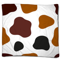 Abstract Cow Background Blankets 58865053