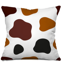 Abstract Cow Background Pillows 58865053