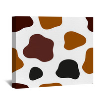 Abstract Cow Background Wall Art 58865053