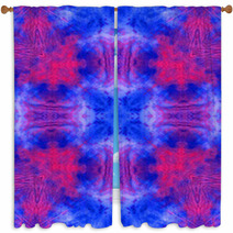 Abstract Cross Window Curtains 42845