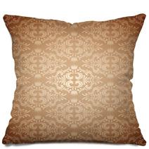 Abstract Damask Pattern Pillows 58048966