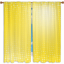 Abstract Dotted Background Texture Window Curtains 68932507