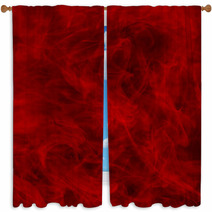Abstract Fire Background With Flames Window Curtains 58163555