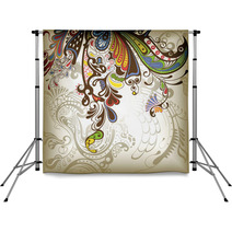 Abstract Floral Backdrops 18161797