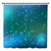 Abstract Floral Background Bath Decor 52419770