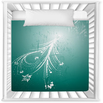 Abstract Floral Background Nursery Decor 11939440