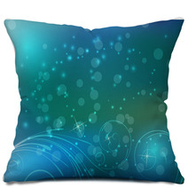 Abstract Floral Background Pillows 52419770