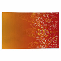 Abstract Floral Background Rugs 58704913