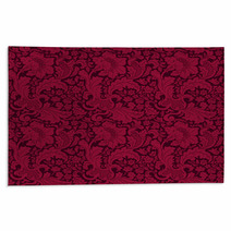 Abstract_flowers_red Rugs 51069374