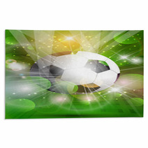 Abstract Football Background Rugs 62873787