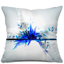 Abstract Formed By Triangles Pillows 40882426