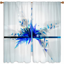 Abstract Formed By Triangles Window Curtains 40882426