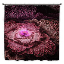 Abstract Fractal Flower Blossom Bath Decor 57091817