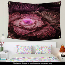 Abstract Fractal Flower Blossom Wall Art 57091817