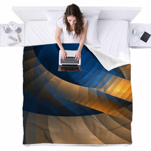 Abstract Futuristic Background Blankets 41789925