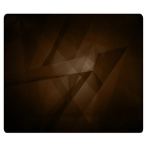Abstract Futuristic Digital Technology Dark Brown Background Illustration Rugs 143970357
