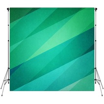 Abstract Geometric Background In Modern Blue And Green Beach Color Hues With Soft Lighting And Texture On Striped Block Pattern Backdrops 146919927