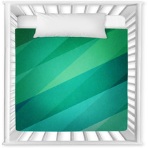 Abstract Geometric Background In Modern Blue And Green Beach Color Hues With Soft Lighting And Texture On Striped Block Pattern Nursery Decor 146919927