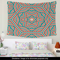 Abstract Geometric Background Wall Art 51655799