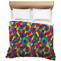 Abstract Geometric Colorful Pattern Background. Bedding 71726022