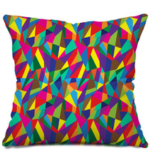 Abstract Geometric Colorful Pattern Background. Pillows 71726022