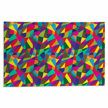 Abstract Geometric Colorful Pattern Background. Rugs 71726022