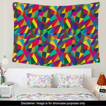 Abstract Geometric Colorful Pattern Background. Wall Art 71726022
