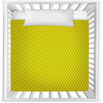 Abstract Geometric Pattern With Honeycombs Nursery Decor 72000135