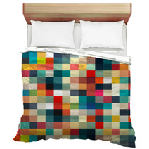 Abstract Geometric Retro Pattern Seamless For Your Design Bedding 62132037