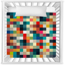 Abstract Geometric Retro Pattern Seamless For Your Design Nursery Decor 62132037